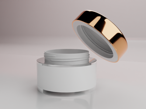 Cosmetic Bottles and Tube Set 3D Модель