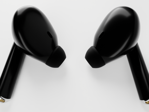 Lenovo xt88 Wireless earbuds with case 3D Модель