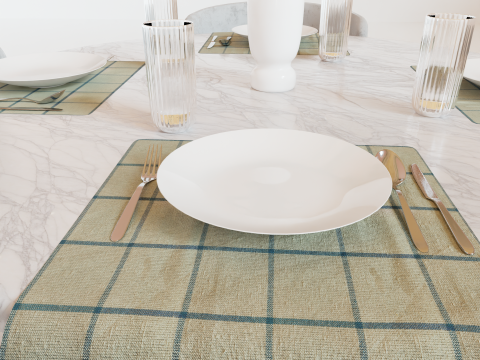 Dining Table Modello 3D