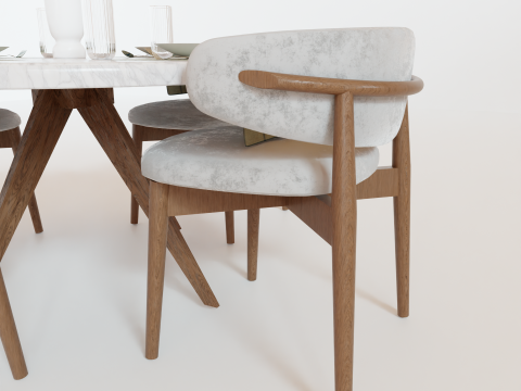 Dining Table Modello 3D