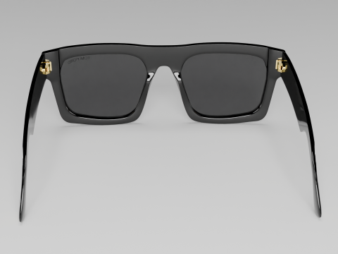 Tom F FT0711 3D Sunglasses Model Low-poly 3D Модель