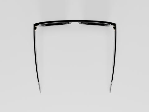 Tom F FT0711 3D Sunglasses Model Low-poly 3D Модель