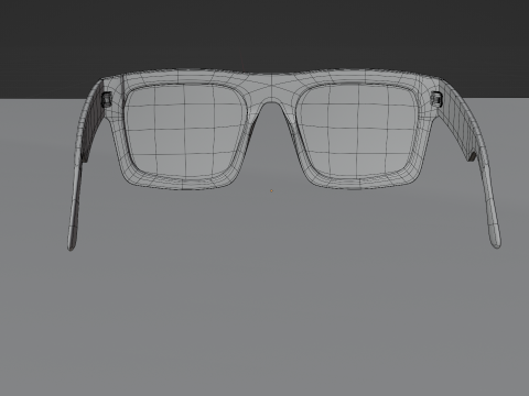 Tom F FT0711 3D Sunglasses Model Low-poly 3D Модель