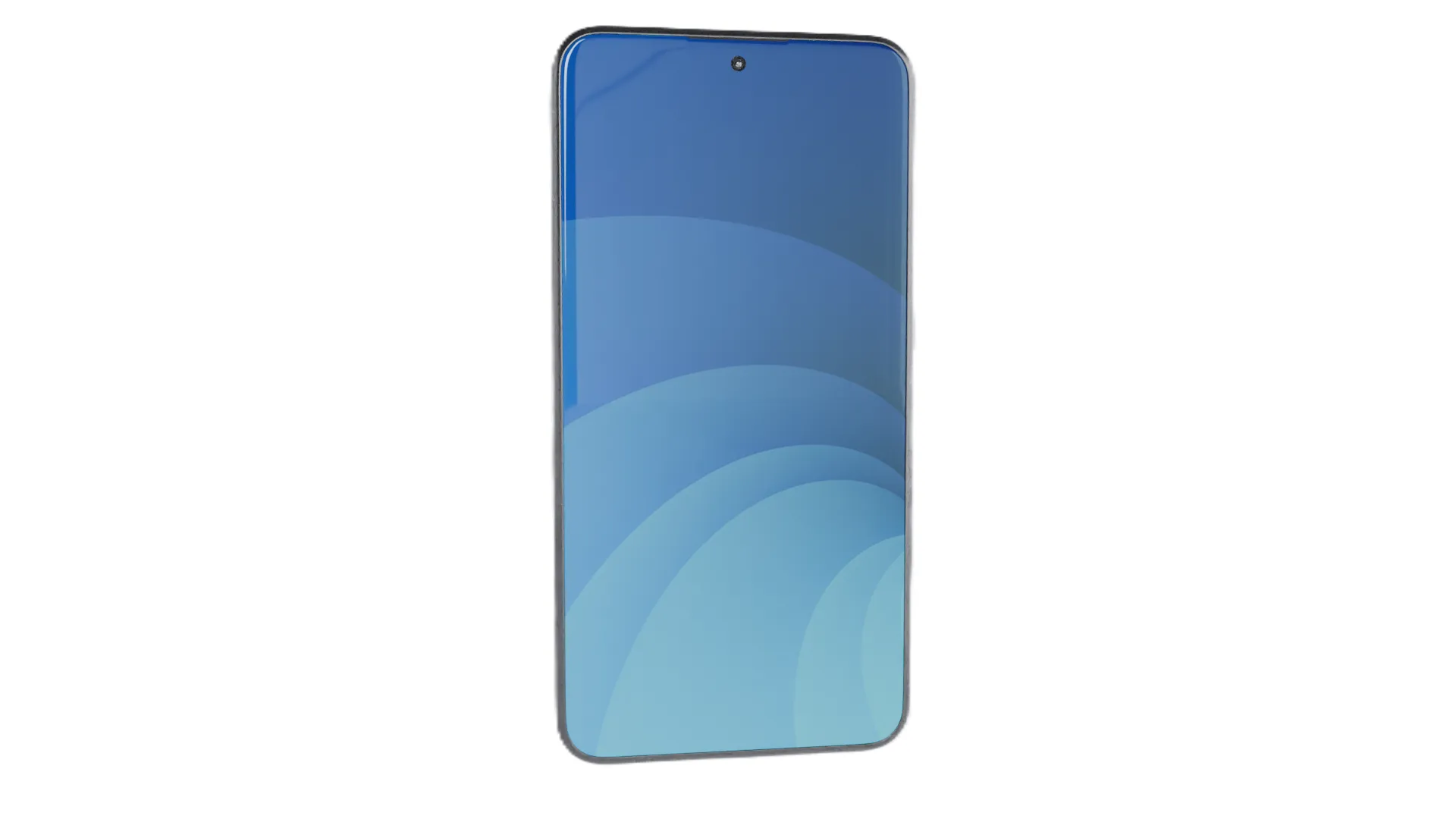 Modern Generic Smartphone 3D Model .c4d .max .obj .3ds .fbx .stl .blend 