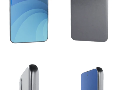 Modern Generic Smartphone 3D Model