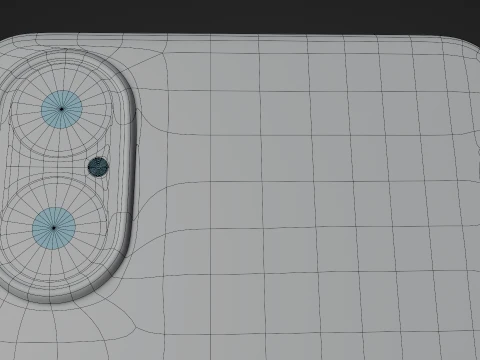 Modern Generic Smartphone 3D Model