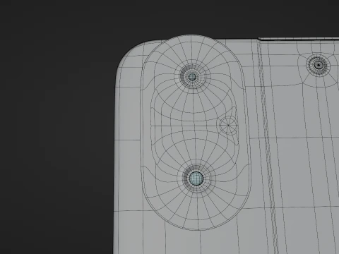 Modern Generic Smartphone 3D Model