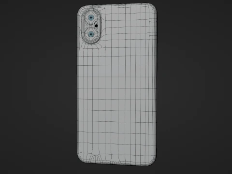 Modern Generic Smartphone 3D Model