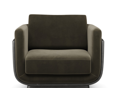 Ebisu Armchair by Charlotte Biltgen Modèle 3D