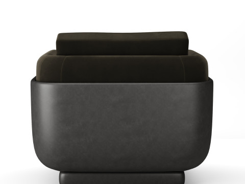 Ebisu Armchair by Charlotte Biltgen Modèle 3D