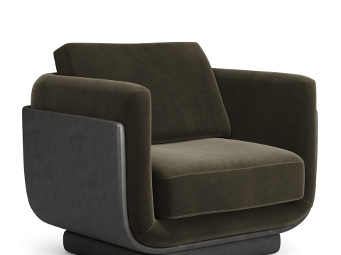 Ebisu Armchair by Charlotte Biltgen Modèle 3D