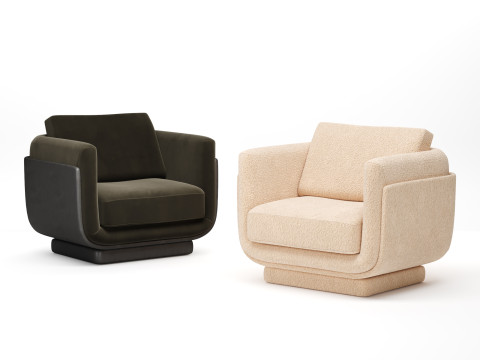 Ebisu Armchair by Charlotte Biltgen Modèle 3D