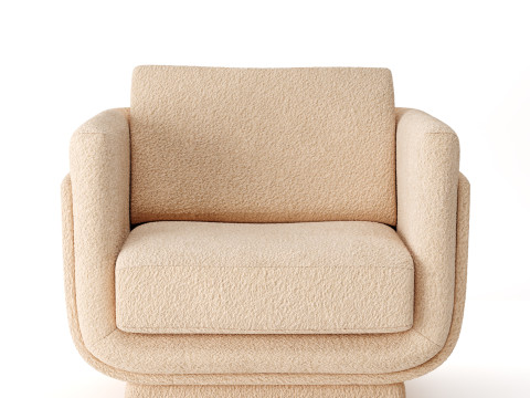 Ebisu Armchair by Charlotte Biltgen Modèle 3D