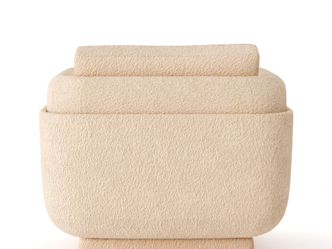Ebisu Armchair by Charlotte Biltgen Modèle 3D