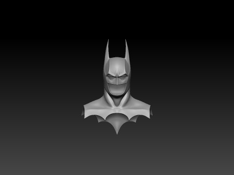 BATMAN MASK FOR 3D PRINT Modello di stampa 3D