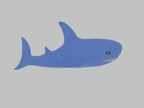 Shark toy 3D Model