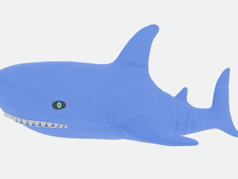 Shark toy 3D Model