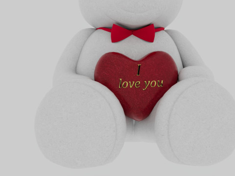 Bear toy 3D Model