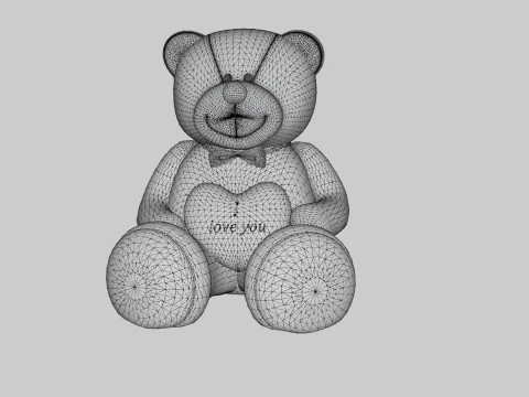 Bear toy 3D Model