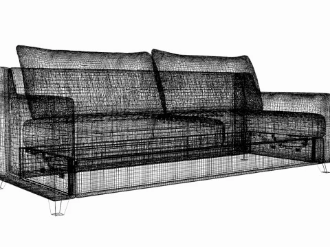 Divano Modello 3D