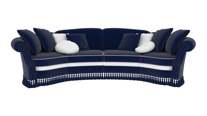 Divano classico Modello 3D .c4d .max .obj .3ds .fbx .stl .blend 