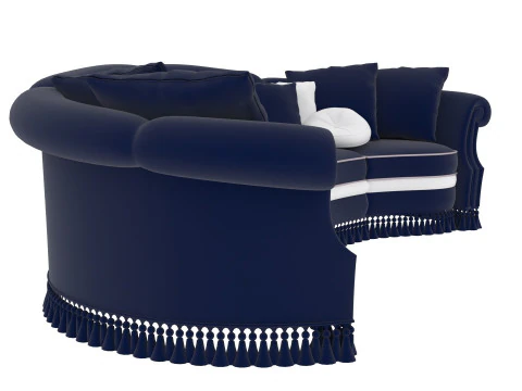 Divano classico Modello 3D