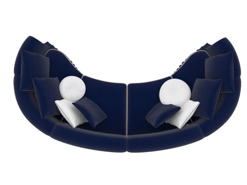 Divano classico Modello 3D