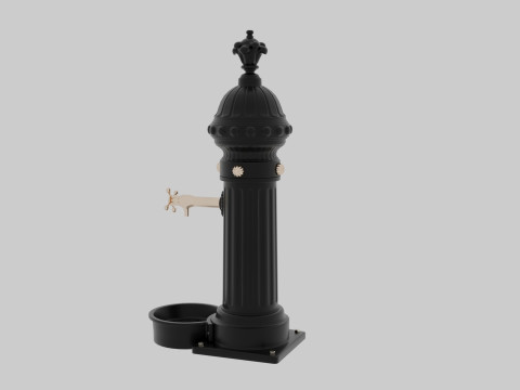 Water column 3D Model