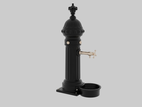 Water column 3Dモデル