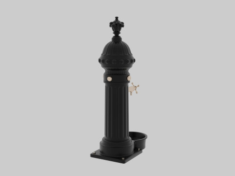 Water column 3Dモデル