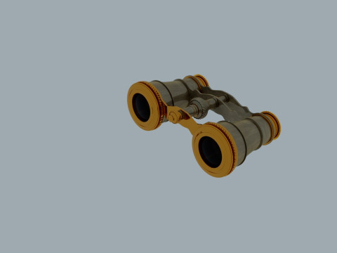 Theatre binoculars 3D Model