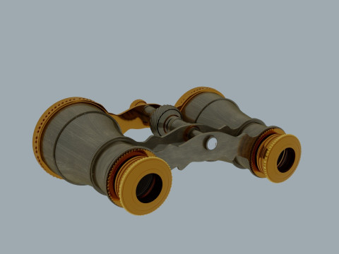 Theatre binoculars 3D Model