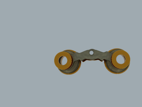 Theatre binoculars 3D Model