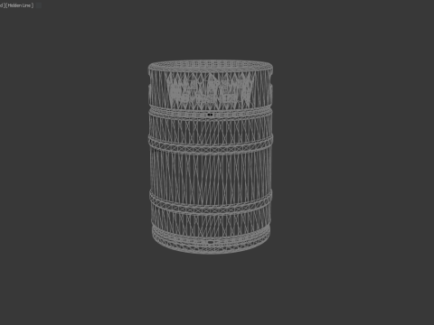 Keg 3D 模型