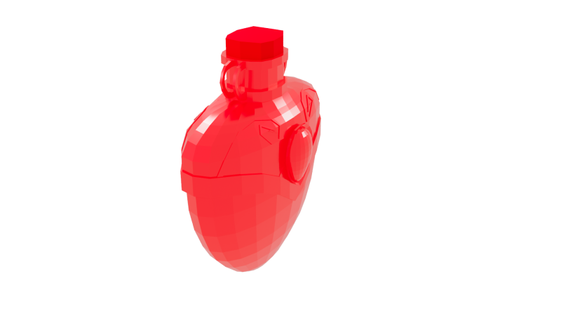 The Magic Bottle 3D 模型 .c4d .max .obj .3ds .fbx .stl .blend 