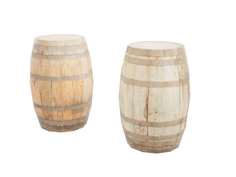 Wooden barrel Model 3D