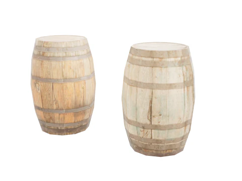 Ahşap varil 3D Model