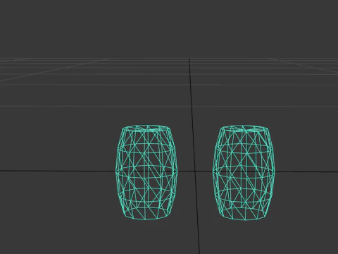 Wooden barrel 3D Model