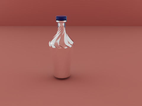 Shaped bottle 3D Model