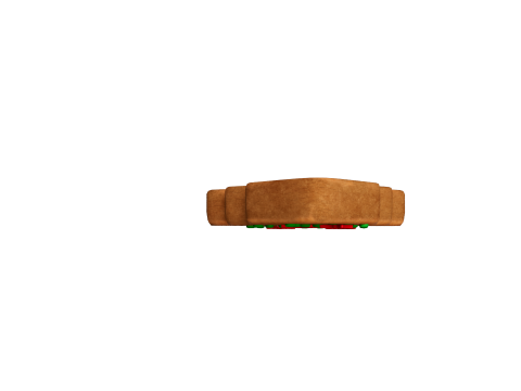Gingerbread Christmas tree Model 3D