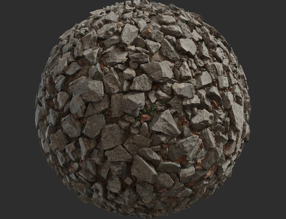 Gray rocks CG Textures .c4d .max .obj .3ds .fbx .stl .blend 