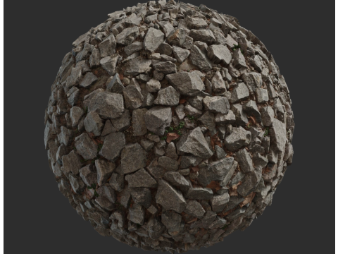Gray rocks CG Textures