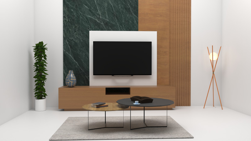 Tv sideboard 3D Model .c4d .max .obj .3ds .fbx .stl .blend 