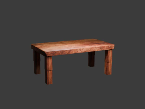 Desk 3D Model