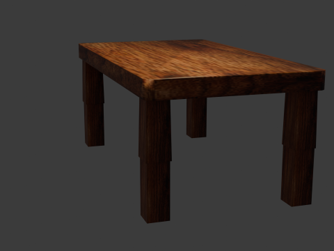 Desk 3D मॉडल