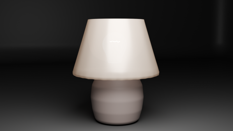 Desk lamp 3D 模型 .c4d .max .obj .3ds .fbx .stl .blend 