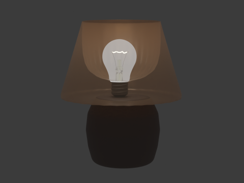 Desk lamp 3D 模型