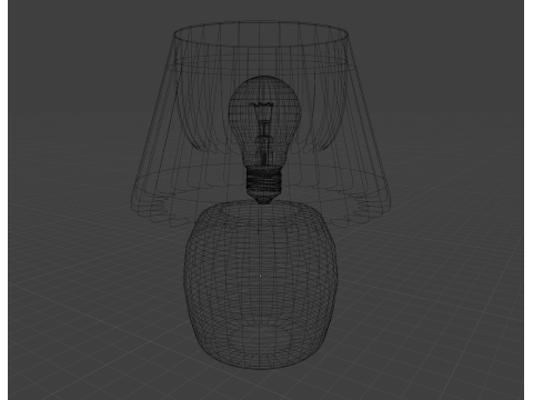 Desk lamp 3D 模型