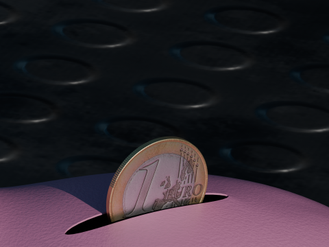 貯金箱 - 3D 印刷可能モデル 3Dプリントモデル