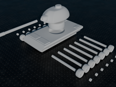 Projektant zbiornik&oacute;w Model do druku 3D